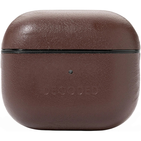Защитный чехол для Airpods 3 Decoded Leather brown, Цвет: Brown / Коричневый, изображение 2