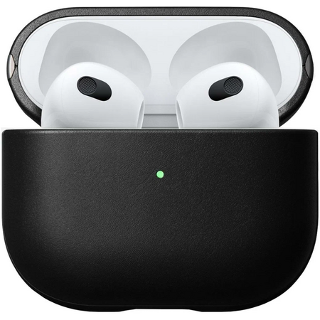 Чехол Nomad Modern Leather Case для Airpods 3 (2021) Black