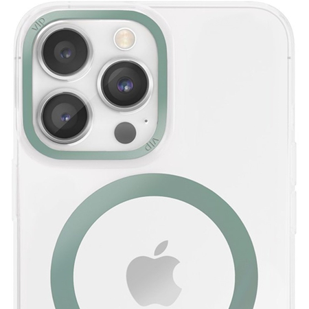 Чехол для iPhone 14 Pro VLP Line Case Green, Цвет: Green / Зеленый, изображение 2