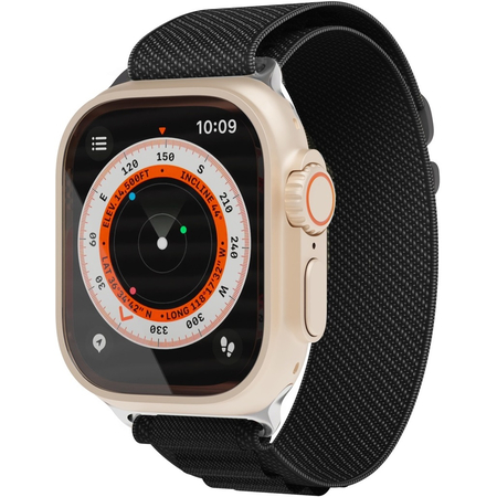 Ремешок нейлоновый Extreme Band VLP для Apple Watch 42/44/45/49mm черный, Цвет: Black / Черный