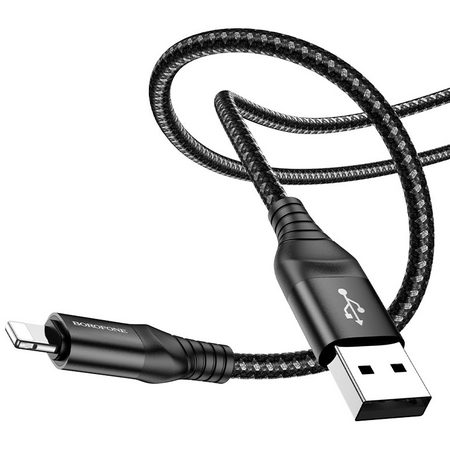 Кабель lightning Borofone BX56  Black, изображение 2