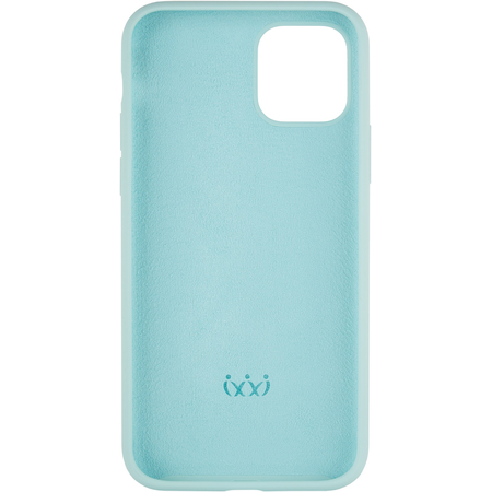 Чехол для iPhone 11 Pro VLP Silicone Сase Light Green, Цвет: Turquoise / Бирюзовый, изображение 2