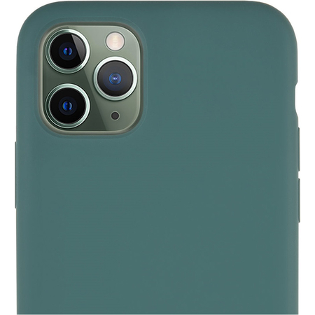 Чехол для iPhone 11 Pro VLP Silicone Сase Dark Green, Цвет: Dark green / Темно-зеленый, изображение 3