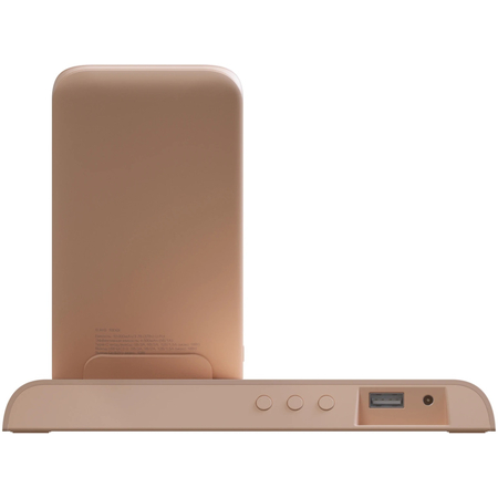 Внешний аккумулятор 10000мАч Interstep PB10DQi PRO док-станция Type-C PD розовый, Цвет: Розовый, изображение 2