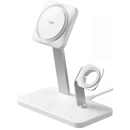 БЗУ ESR HALOLOCK 3IN1 CRYOBOOST MAGNETIC MAGSAFE WIRELESS CHARGER ARCTIC WHITE, изображение 2