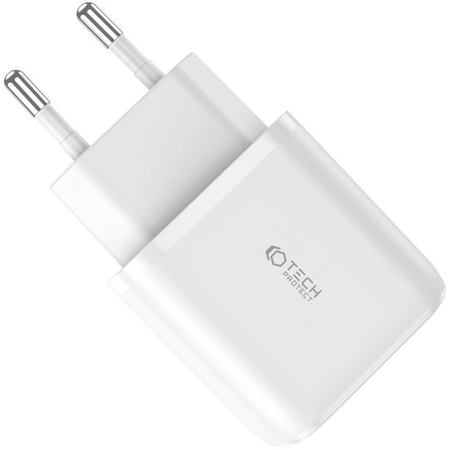 Адаптер питания TECH-PROTECT C20W  WHITE, изображение 2