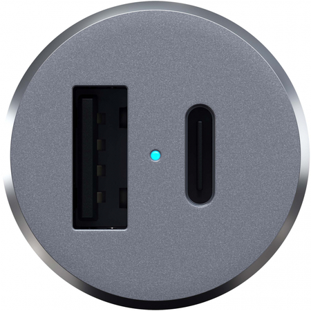 Автомобильное зарядное устройство Satechi 72W Space Gray, изображение 3