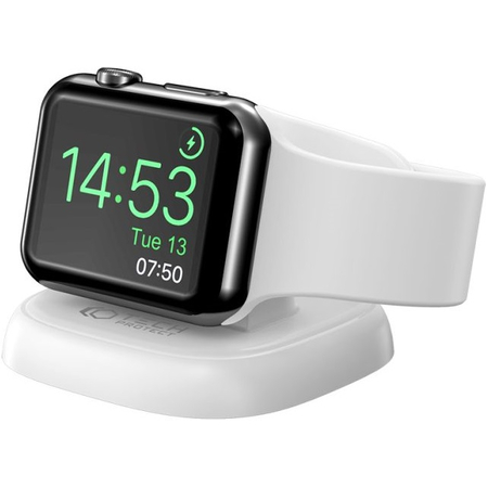 БЗУ Tech-Protect QI3W-IW2 Wireless  Charger Apple Watch White, изображение 2