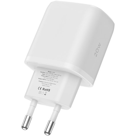 Адаптер питания TECH-PROTECT C20W  WHITE, изображение 3