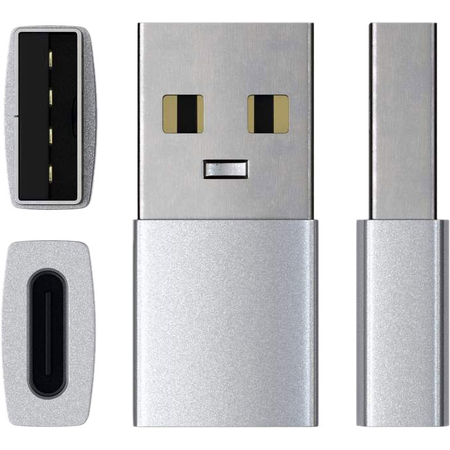 Адаптер Satechi USB Type-A to Type-C Silver, изображение 4