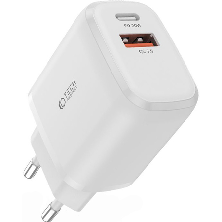 Адаптер питания TECH-PROTECT C20W  WHITE, изображение 4