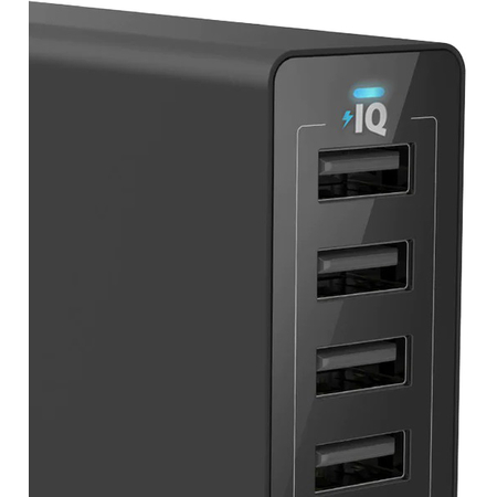 Зарядное устройство Anker 6xUSB 60W Black A2123L12, изображение 3