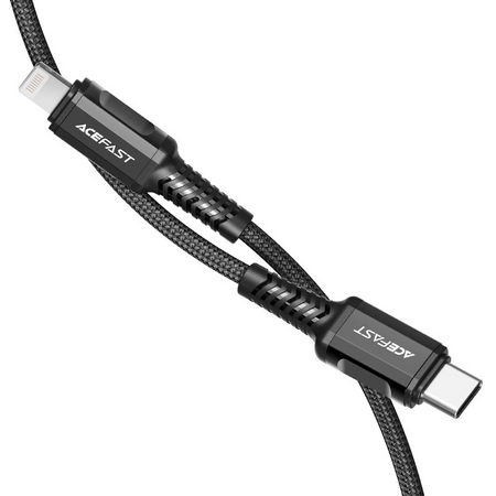 Кабель ACEFAST C1-01 USB-C to Lightning Black, изображение 3
