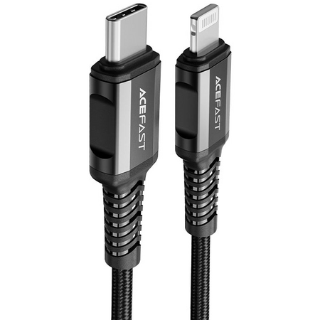Кабель ACEFAST C1-01 USB-C to Lightning Black