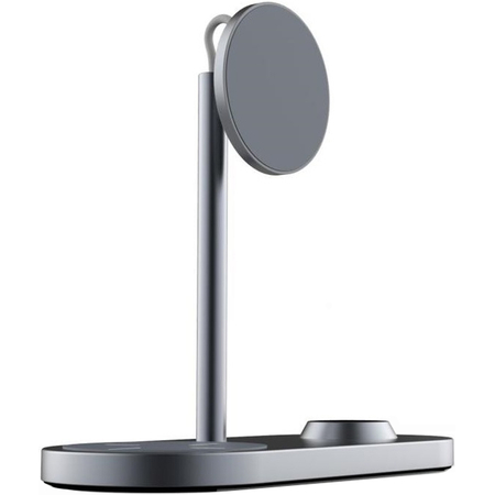 Беспроводное зарядное устройство Tech-Protect A22 3in1 Aluminium, изображение 5