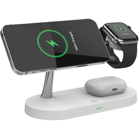 БЗУ TECH-PROTECT A14 3in1 White, Цвет: White / Белый, изображение 5