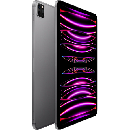 Apple iPad Pro 11" 2022 WiFi+Cellular 256GB Space Gray, Объем встроенной памяти: 256 Гб, Цвет: Space Gray / Серый космос, Возможность подключения: Wi-Fi+Cellular, изображение 2