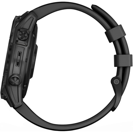 Garmin Fenix 7 Sapphire Solar Carbon Gray, изображение 9