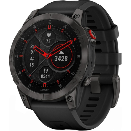 Garmin Epix Gen 2 Sapphire Edition Black Titanium with Black Band, Экран: 47, Цвет: Black / Черный