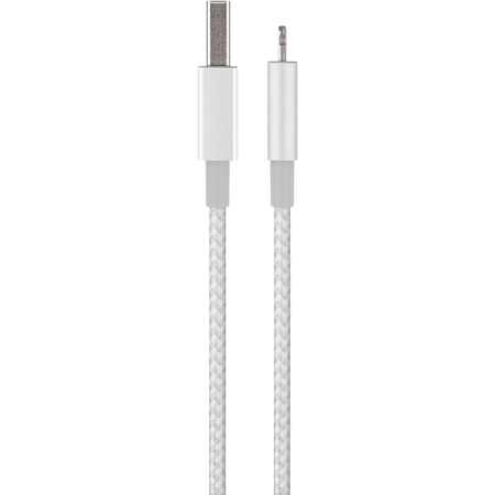 Кабель Moshi Integra Lightning на USB-A, Кевлар, 1.2м, Серебряный, изображение 2