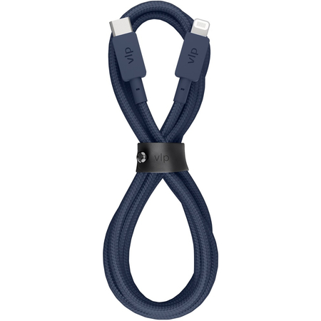 VLP Nylon USB C - Lightning 1.2m dark blue, Цвет: Blue / Синий