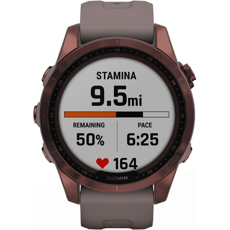 Garmin Fenix 7S Sapphire Solar Dark Bronze, Экран: 42, Цвет: Dark Bronze / Бронзовый, изображение 5