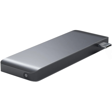 USB-хаб Satechi Type-C USB 3.0 Passthrough Hub Space Gray, изображение 3
