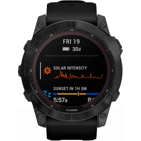 Garmin Fenix 7X Sapphire Solar Black, Экран: 51, Цвет: Black / Черный, изображение 2