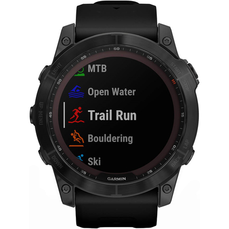 Garmin Fenix 7X Sapphire Solar Black, Экран: 51, Цвет: Black / Черный, изображение 7