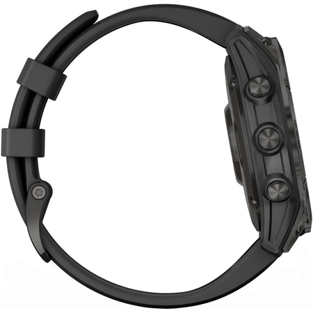 Garmin Epix Gen 2 Sapphire Edition Black Titanium with Black Band, Экран: 47, Цвет: Black / Черный, изображение 12