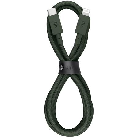VLP Nylon USB C - Lightning 1.2m dark Green, Цвет: Green / Зеленый
