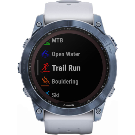 Garmin Fenix 7X Sapphire Solar Mineral Blue, Экран: 51, Цвет: Mineral Blue, изображение 7