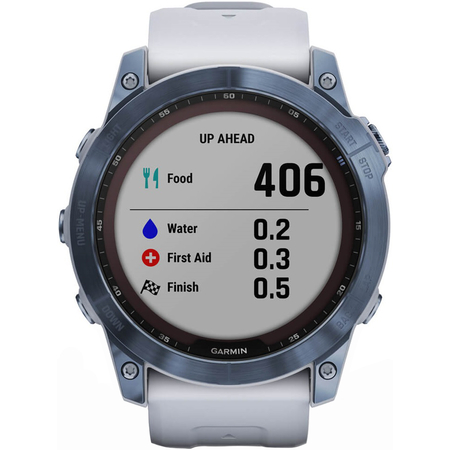 Garmin Fenix 7X Sapphire Solar Mineral Blue, Экран: 51, Цвет: Mineral Blue, изображение 8