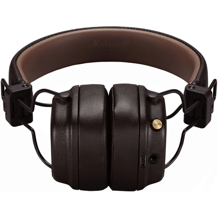Наушники беспроводные Marshall Major IV Brown, Цвет: Brown / Коричневый, изображение 3