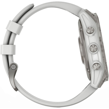 Garmin Epix Gen 2 Sapphire Edition White Titanium with Carrera White Band, Экран: 47, Цвет: White / Белый, изображение 12