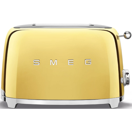 Тостер SMEG TSF01GOEU на 2 ломтика Цвет золото, изображение 2