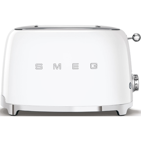 Тостер SMEG TSF01WHEU  на 2 ломтика белый, Цвет: White / Белый, изображение 2