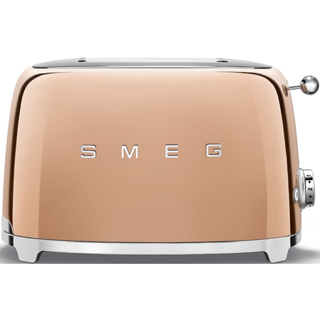 Тостер SMEG TSF01RGEU на 2 ломтика цвет розовое золото, Цвет: Rose Gold / Розовое золото, изображение 2