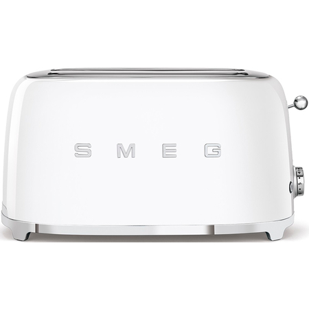 Тостер SMEG TSF02WHEU на 4 ломтика белый, Цвет: White / Белый, изображение 2