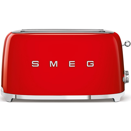 Тостер SMEG TSF02RDEU  на 4 ломтика красный, Цвет: Red / Красный, изображение 2