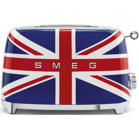 Тостер SMEG TSF01UJEU  на 2 ломтика британский флаг, Цвет: Blue / Синий, изображение 2