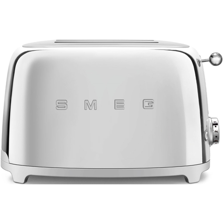 Тостер SMEG TSF01SSEU на 2 ломтика хром, Цвет: Steel / Сталь, изображение 2