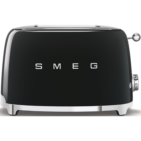 Тостер SMEG TSF01BLEU на 2 ломтика черный, Цвет: Black / Черный, изображение 2