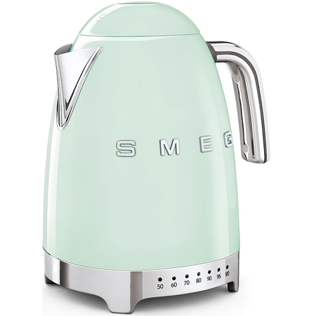 Чайник SMEG KLF04PGEU электрический с регулируемой температурой пастельный зеленый, Цвет: Pastel green / Пастельный зеленый, изображение 2
