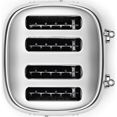Тостер SMEG TSF03SSEU на 4 ломтика хром, Цвет: Steel / Сталь, изображение 2