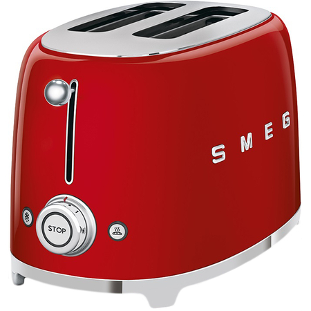 Тостер SMEG TSF01RDEU на 2 ломтика красный, Цвет: Red / Красный