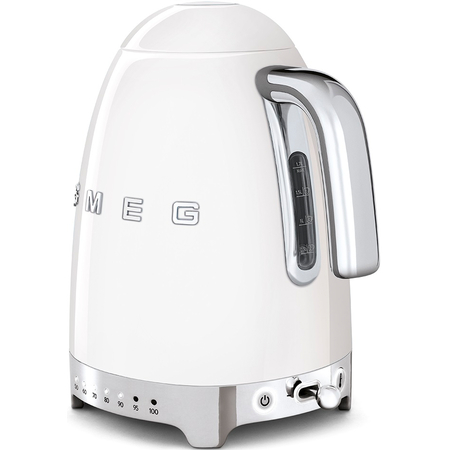 Чайник SMEG KLF04WHEU электрический с регулируемой температурой белый, Цвет: White / Белый, изображение 3