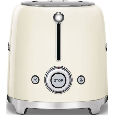 Тостер SMEG TSF01CREU на 2 ломтика кремовый, Цвет: Cream / Кремовый, изображение 3