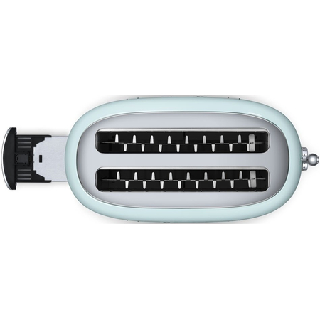 Тостер SMEG TSF02PGEU на 4 ломтика пастельный зеленый, Цвет: Pastel green / Пастельный зеленый, изображение 3