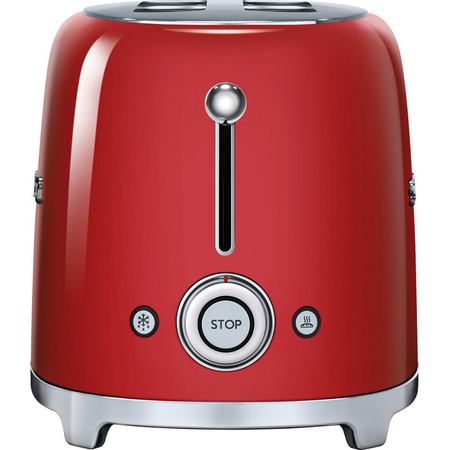Тостер SMEG TSF02RDEU  на 4 ломтика красный, Цвет: Red / Красный, изображение 3